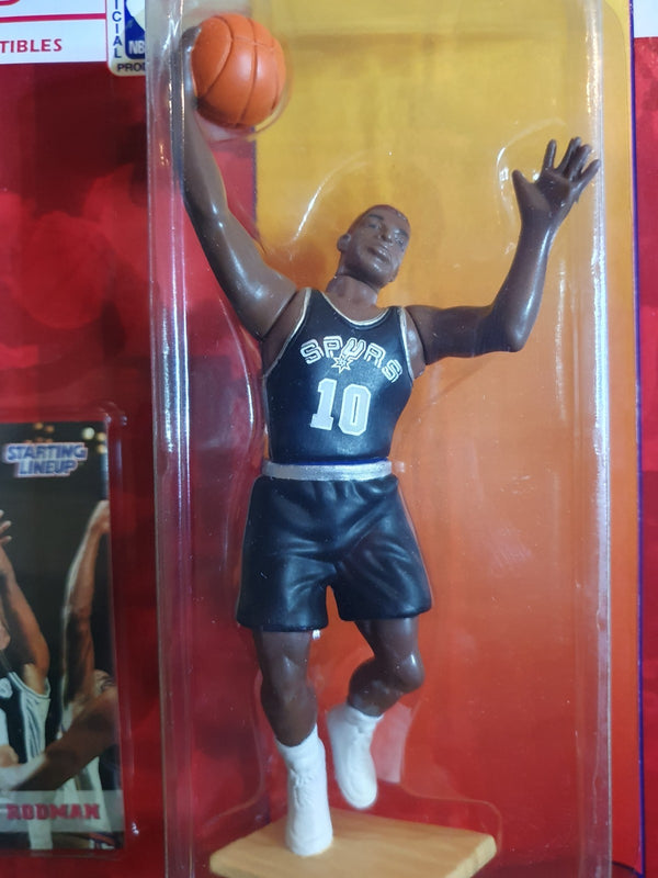 1994 Kenner Starting Lineup Dennis Rodman Figurine - Sealed Figure & Card