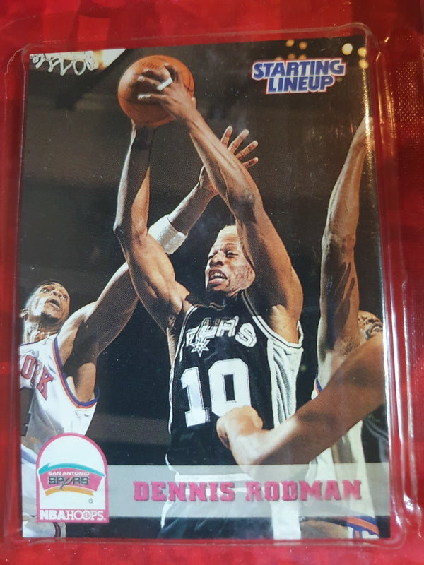 1994 Kenner Starting Lineup Dennis Rodman Figurine - Sealed Figure & Card