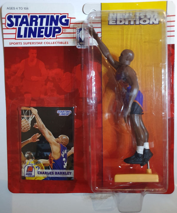 1994 Kenner Starting Lineup Charles Barkley Figurine - Sealed Figure & Card