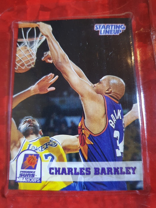 1994 Kenner Starting Lineup Charles Barkley Figurine - Sealed Figure & Card