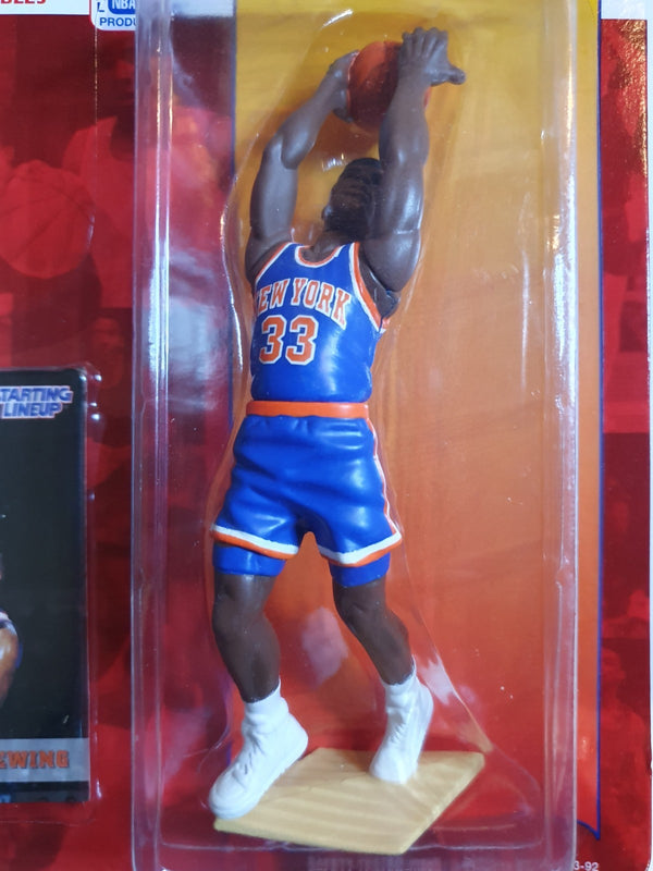 1994 Kenner Starting Lineup Patrick Ewing Figurine - Sealed Figure & Card