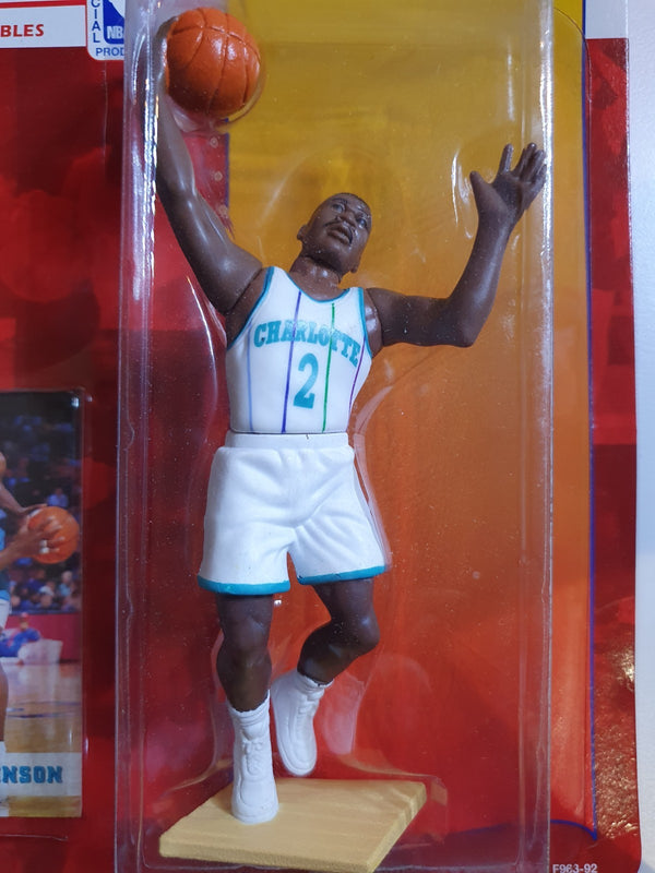 1994 Kenner Starting Lineup Larry Johnson Figurine - Sealed Figure & Card