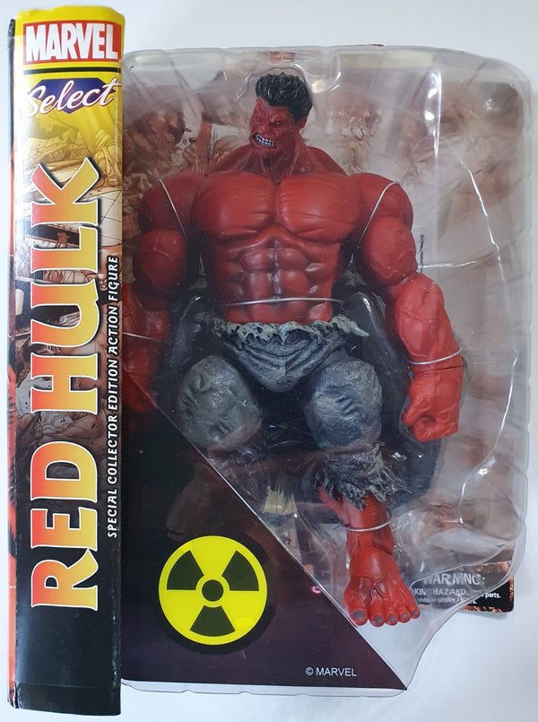 2014 Diamond Select Marvel Red Hulk Limited Figurine - Factory Sealed Figure