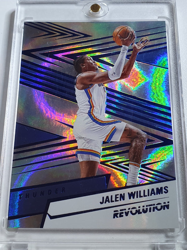 2024 Panini Revolution Jalen Williams #55 INFINITE /25 Holo - Ready to Grade