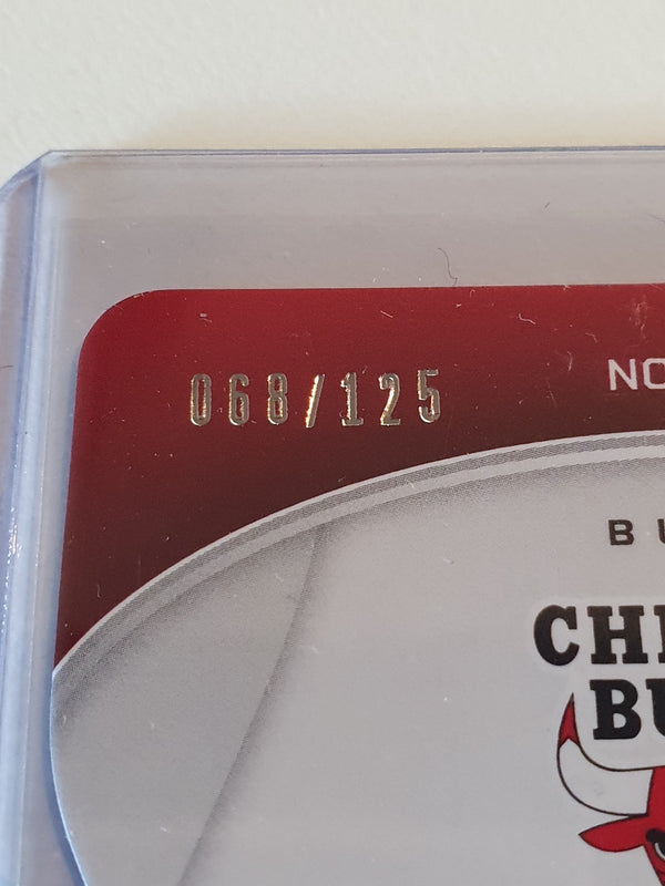 2024 Totally Certified Josh Giddey #85 RED PLATINUM MIRROR /125 Die-Cut (BULLS)