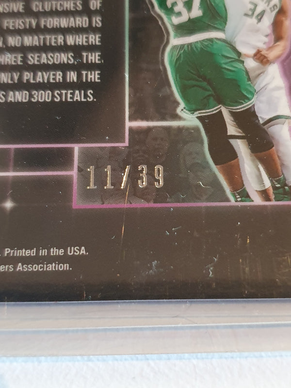 2018 Donruss Optic Giannis Antetokounmpo #4 ORANGE /39 Lock It Up - Rare