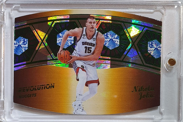 2024 Panini Revolution Nikola Jokic #4 CUBIC /50 Holo Ring Bearers - Rare