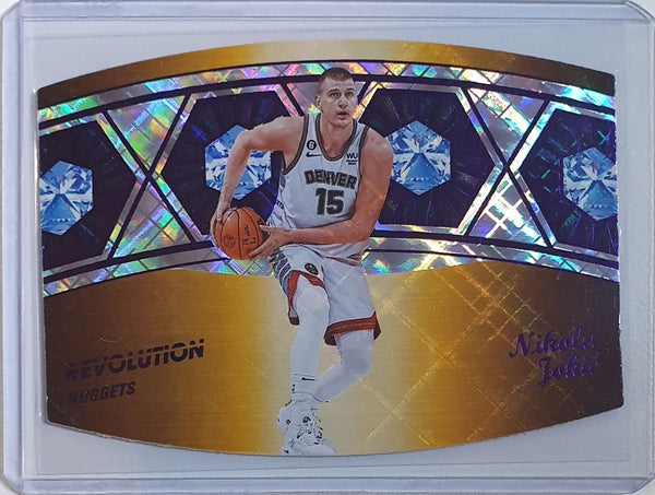 2024 Panini Revolution Nikola Jokic #4 COSMIC /99 Holo Ring Bearers - Rare