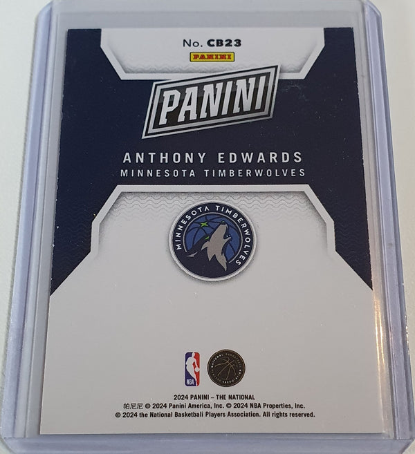 2024 Panini The National Anthony Edwards #CB23 CASE BREAKER /199 - Rare