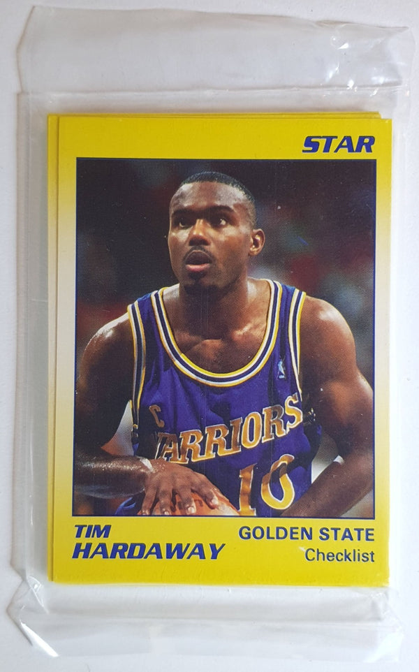 1991 Star Company Tim Hardaway COMPLETE 11 Card Set - Factory Sealed