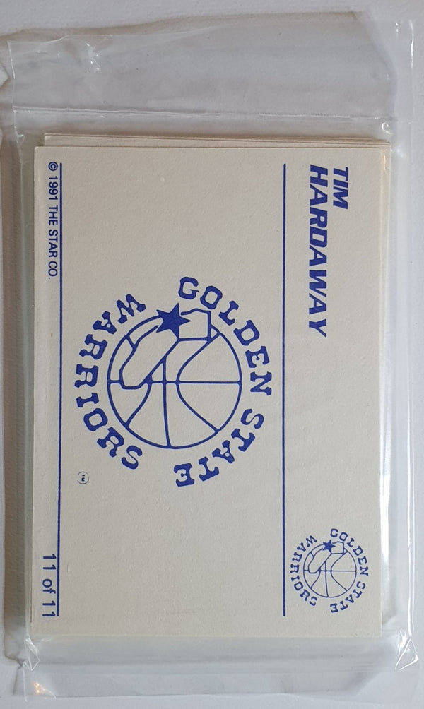 1991 Star Company Tim Hardaway COMPLETE 11 Card Set - Factory Sealed