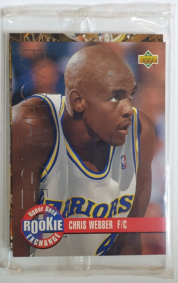 1993 Upper Deck Rookie Exchange COMPLETE 10 Card RC Set - Factory Sealed