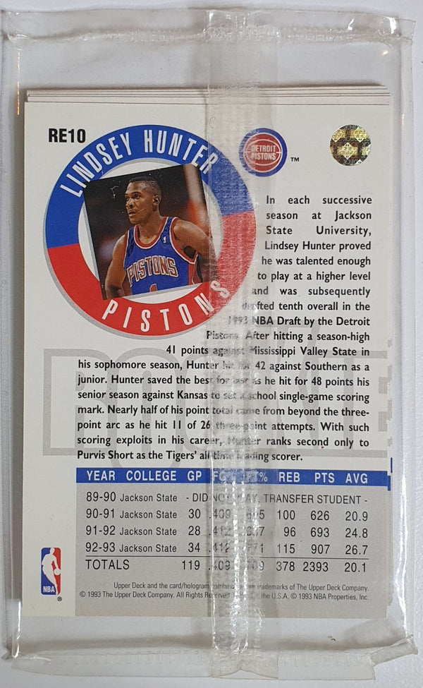 1993 Upper Deck Rookie Exchange COMPLETE 10 Card RC Set - Factory Sealed