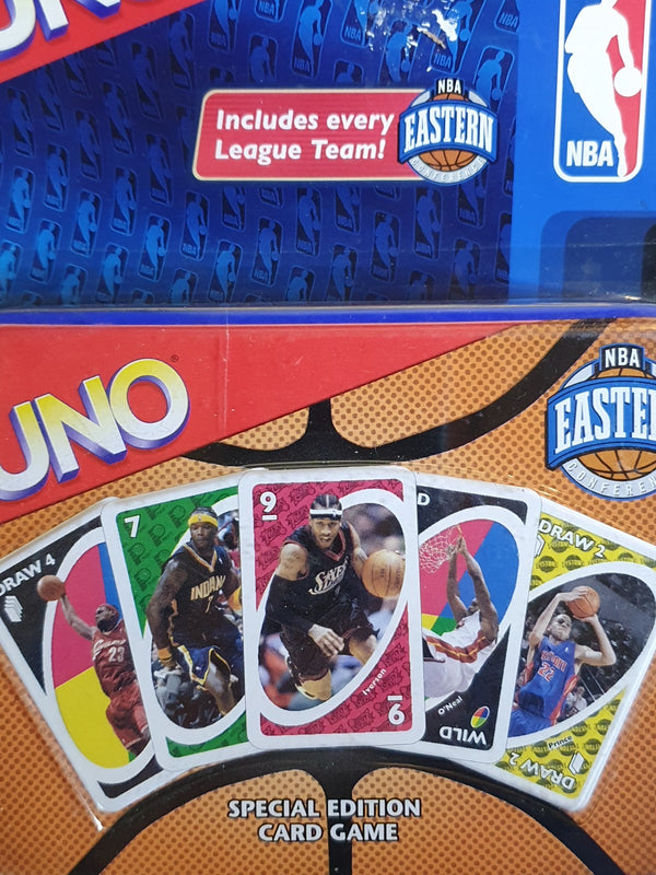 2006 Mattel UNO NBA Eastern Conference Edition Tin Set - Factory Sealed