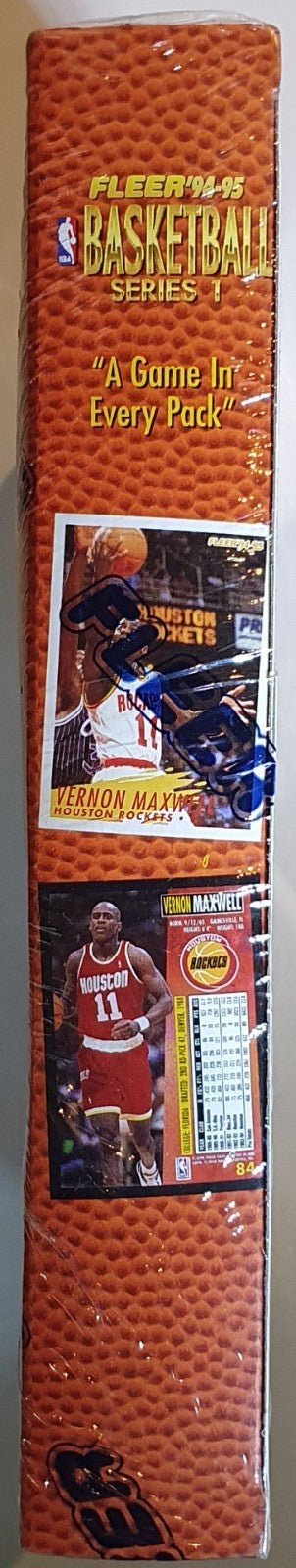 1994-95 Fleer Basketball Cards Jumbo Pack Series 1 Box - Factory Sealed