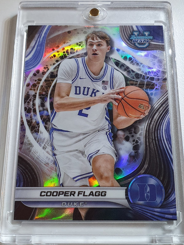 2024 Bowman Best U Cooper Flagg Rookie #16 REFRACTOR RC - Rare