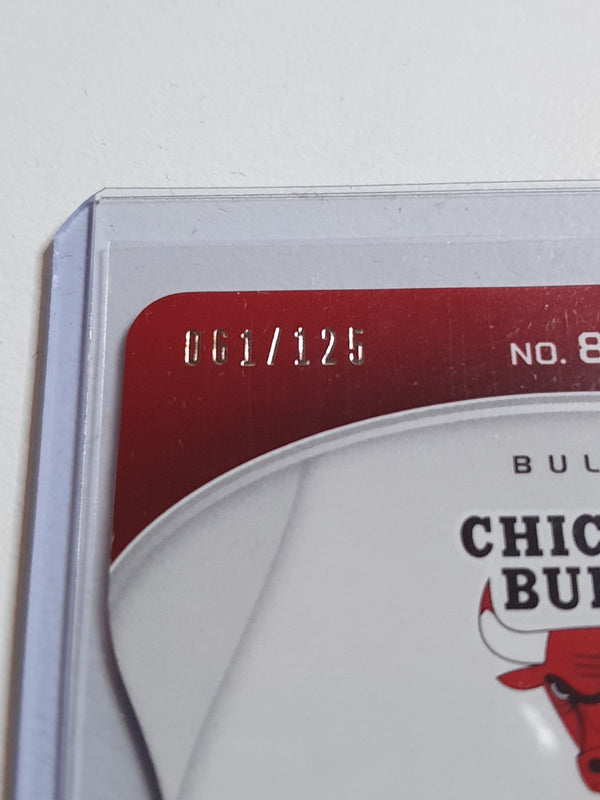 2024 Totally Certified Josh Giddey #85 PINK PLATINUM MIRROR /125 Die-Cut (BULLS)