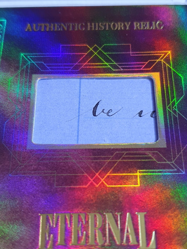 2024 Eternal Princess Diana #RELICS RED /25 Authentic History Relic - Sealed