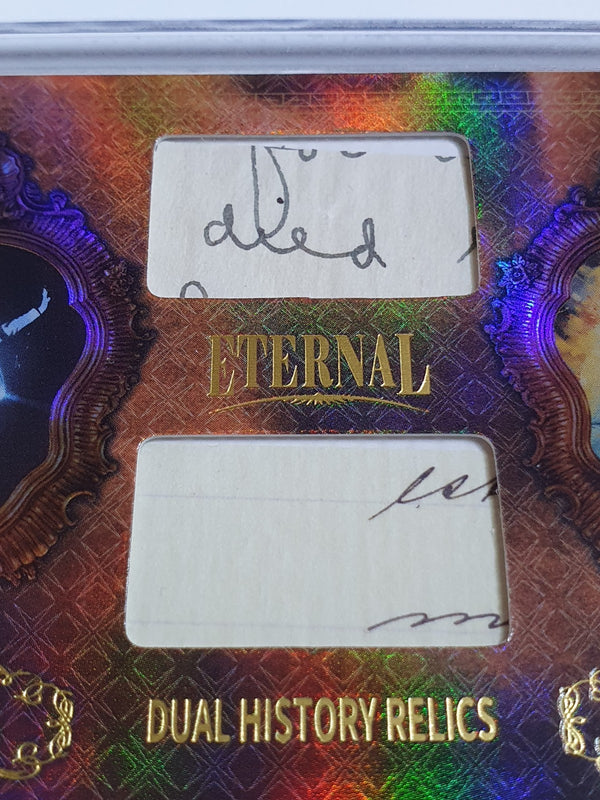 2024 Eternal Michael Jackson Elvis Presley #RELICS /99 Dual Relics - Sealed