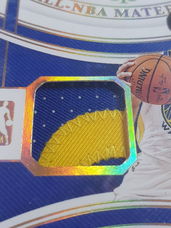 2019 National Treasures Stephen Curry #PATCH PRIME /10 Jersey - BGS 9 (POP 3)