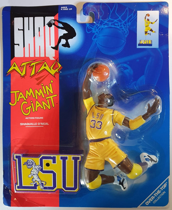 1993 Kenner Shaq Attaq Shaquille O'Neal Figurine Jammin Giant - Sealed Figure