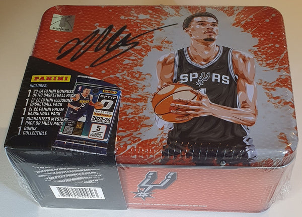 2024 Panini NBA Basketball Victor Wembanyama Lunch Box Bundle - Factory Sealed