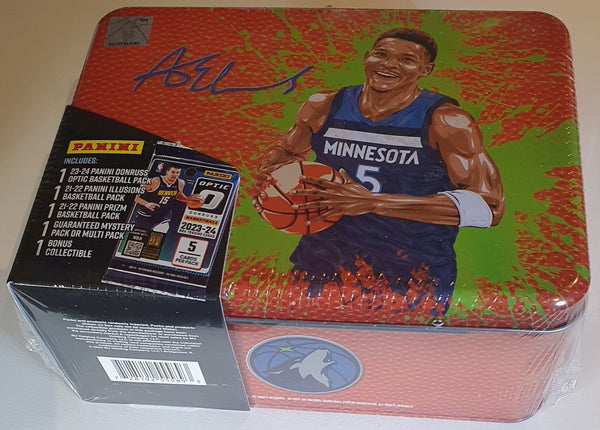 2024 Panini NBA Basketball Anthony Edwards Lunch Box Bundle - Factory Sealed