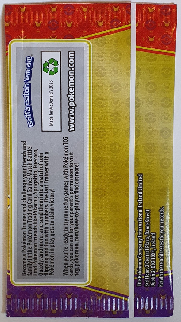 2023 Pokemon McDonalds Happy Meal Battle Packs & Box - New Sealed (Random)
