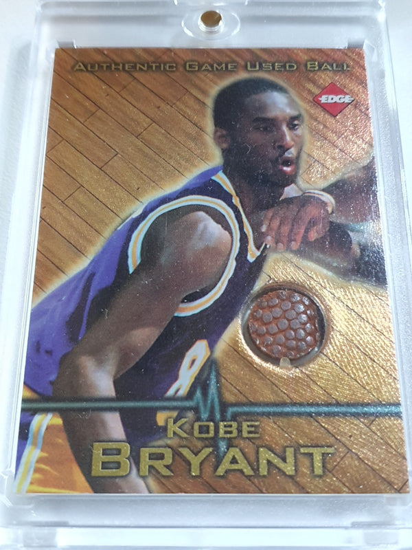 1997 Collector's Edge Kobe Bryant #2 AUTHENTIC GAME USED BALL - Rare