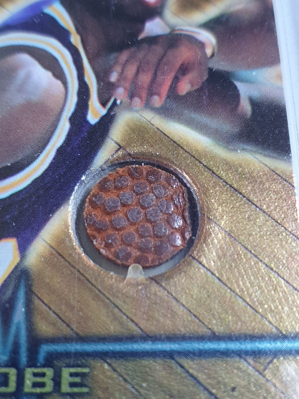 1997 Collector's Edge Kobe Bryant #2 AUTHENTIC GAME USED BALL - Rare