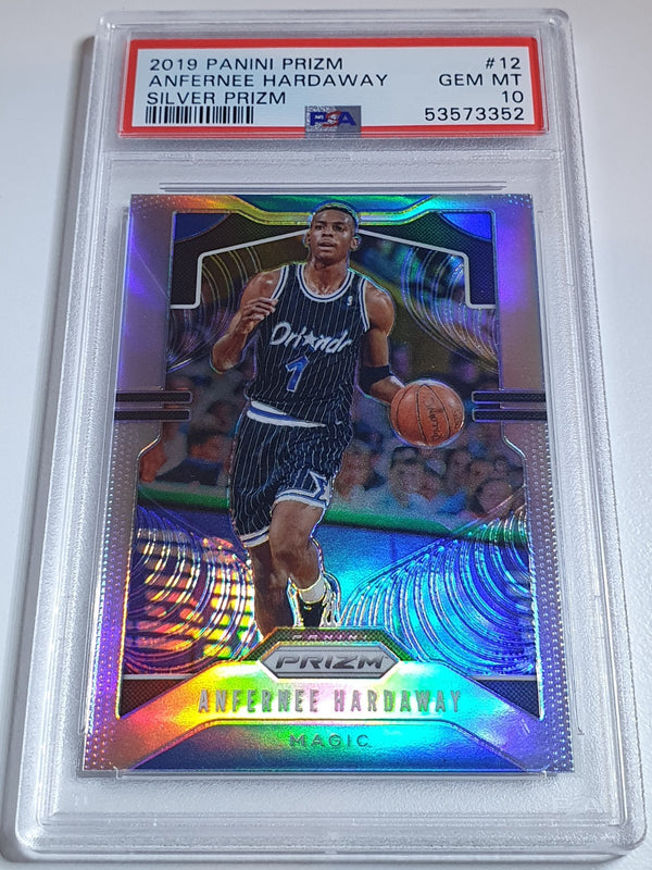 2021 Panini Prizm Anfernee Hardaway #12 SILVER Holo - PSA 10 (POP 58)