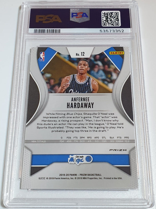 2021 Panini Prizm Anfernee Hardaway #12 SILVER Holo - PSA 10 (POP 58)