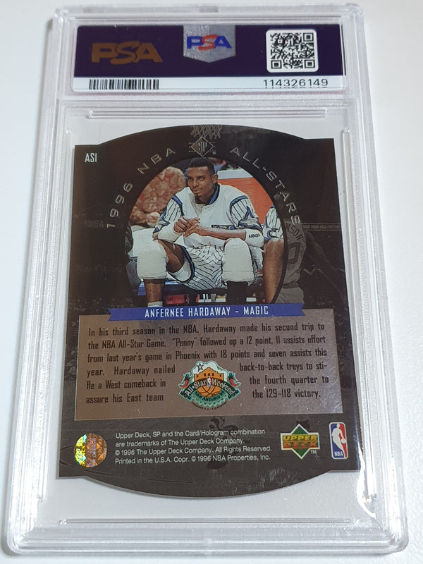 1995 Upper Deck SP All-Stars Anfernee Hardaway #AS1 Die-Cut - PSA 9 (POP 13)