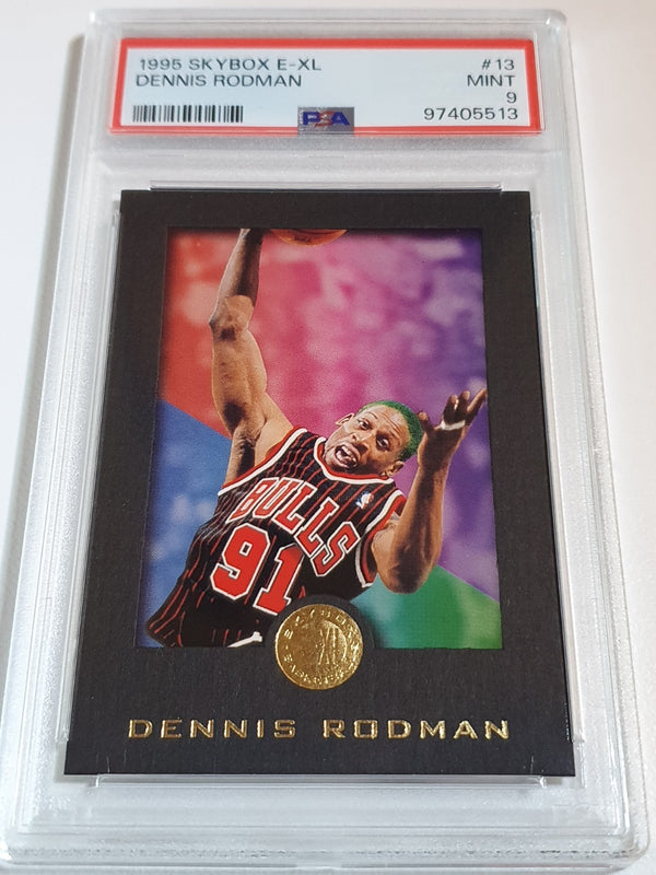 1995 Skybox E-XL Dennis Rodman #13 - PSA 9 (POP 20)