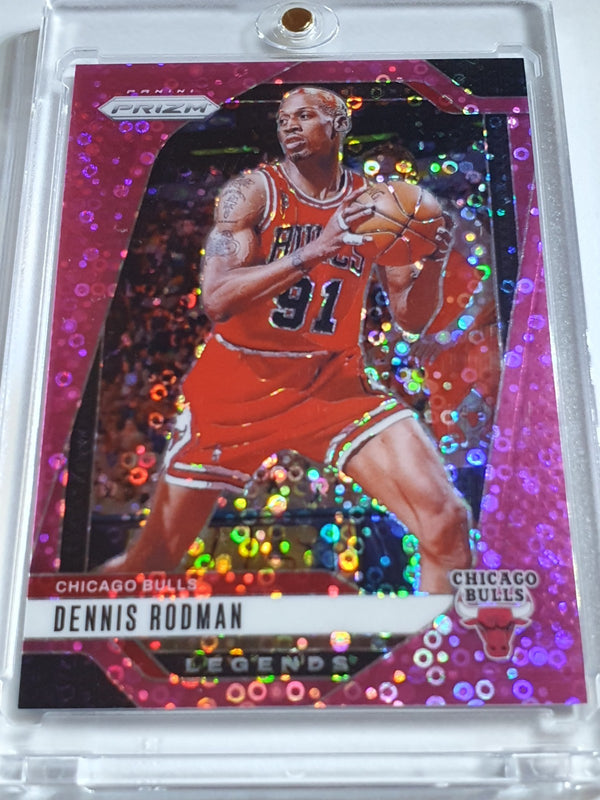 2024 Panini Prizm Dennis Rodman #277 FAST BREAK PINK /50 Holo - Ready to Grade