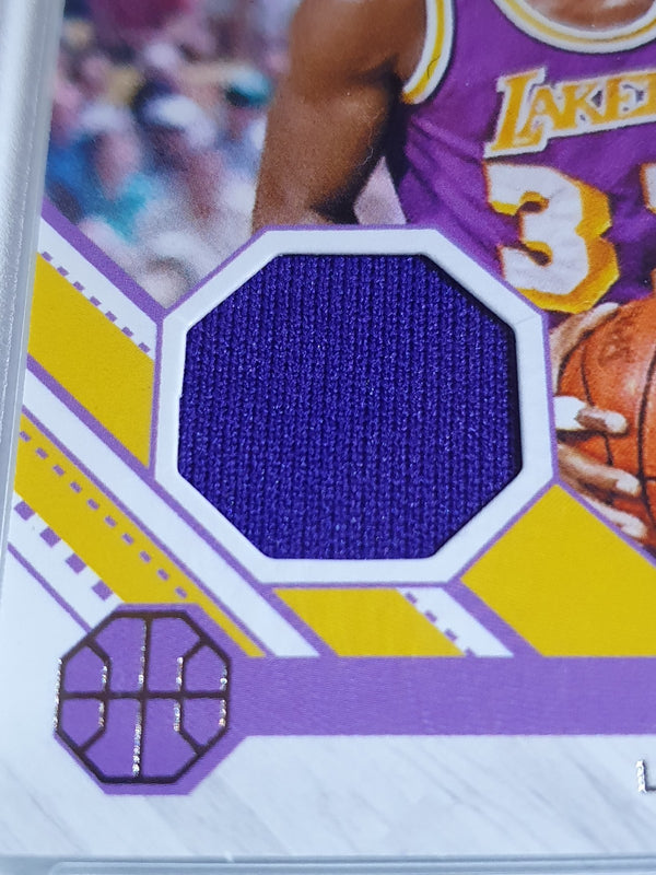 2020 Panini Donruss Magic Johnson #PATCH Game Worn Jersey - Ready to Grade