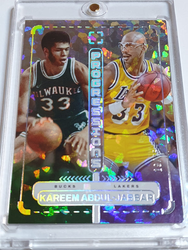 2024 Photogenic Kareem Abdul-Jabbar #10 DIAMOND /75 Holo Progressions - Rare