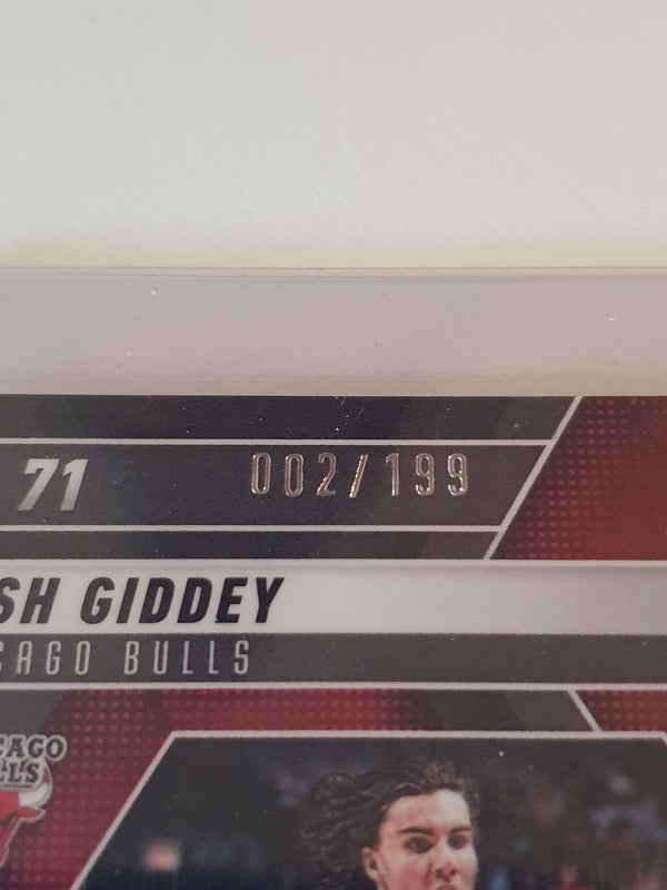 2024 Panini Mosaic Josh Giddey #71 BLUE MOSAIC /199 Holo - Ready to Grade