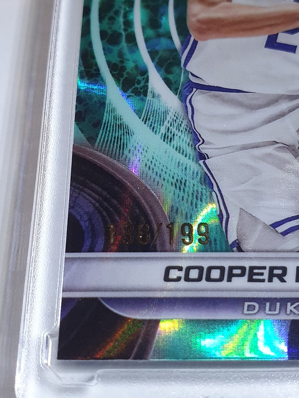2024 Bowman Best Cooper Flagg Rookie /199 AQUA LAVA REFRACTOR RC - Rare