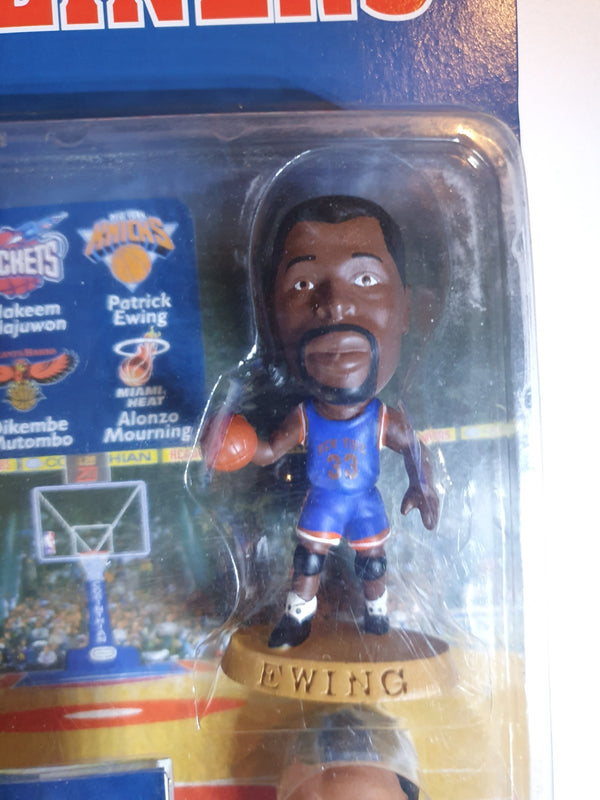 1996 Corinthian Headliners Hakeem Ewing Mutombo Mourning - Sealed Figures