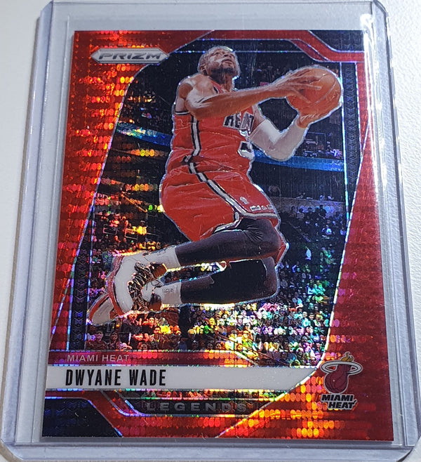 2024 Panini Prizm Dwyane Wade #276 RED PULSAR /75 Holo - Ready to Grade