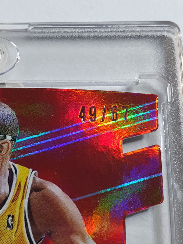 2014 Donruss Elite Kareem Abdul-Jabbar #92 STATUS /67 Holo Die-Cut - Rare