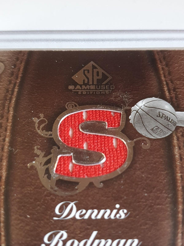 2007 UD SP Game Used Dennis Rodman #PATCH Game Worn Jersey - Ready to Grade