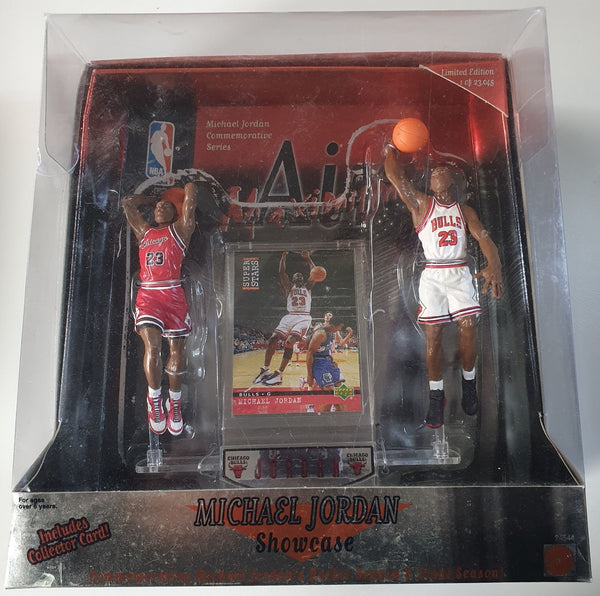 1999 Upper Deck Mattel Michael Jordan Showcase Figurines - Sealed Figure & Card