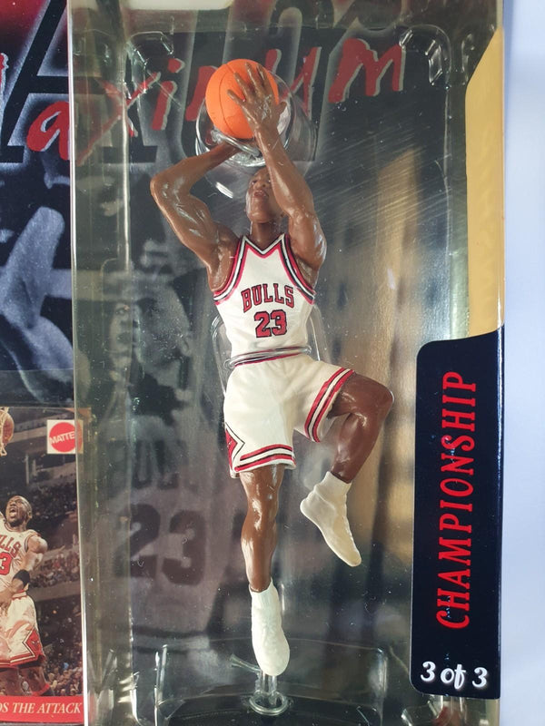 1999 Upper Deck Mattel Michael Jordan Max Air 3 Figurine - Sealed Figure & Card