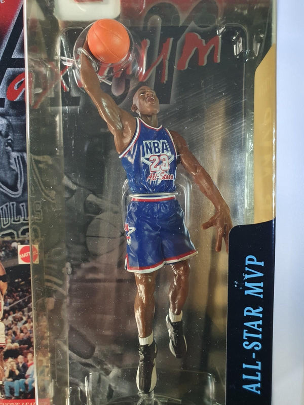 1999 Upper Deck Mattel Michael Jordan All-Star 3 Figurine - Sealed Figure & Card