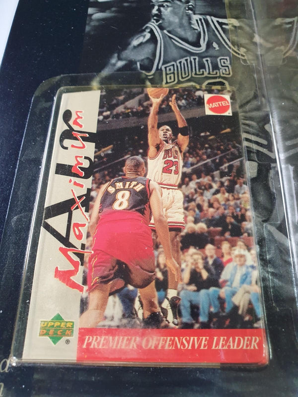 1999 Upper Deck Mattel Michael Jordan All-Star 3 Figurine - Sealed Figure & Card