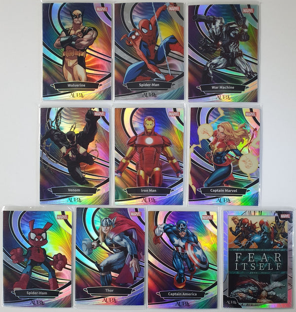 Lot of 10 x 2025 Kakawow Aura Marvel Super Heroes - Good Condition