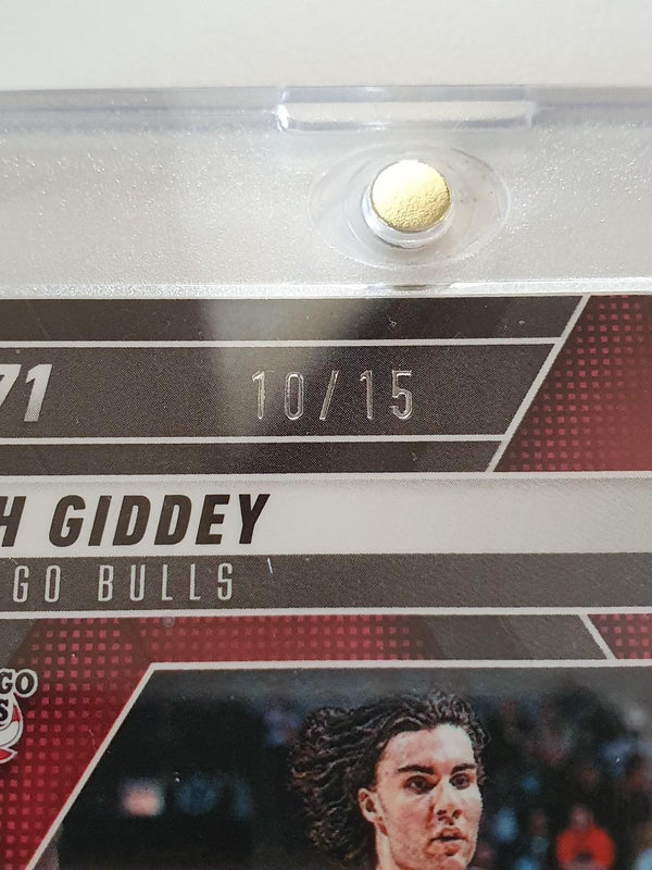 2024 Mosaic Josh Giddey #71 GREEN SCOPE /15 Holo (Bulls) - Rare
