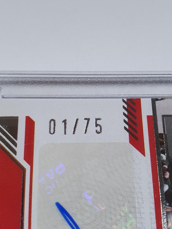 2024 Panini Silhouette Josh Giddey AUTO 01/75 Veteran Ticket Autograph - Bulls